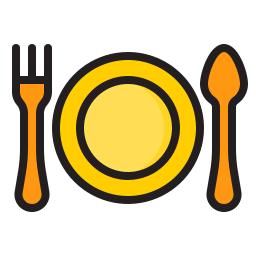 comida y restaurante icono