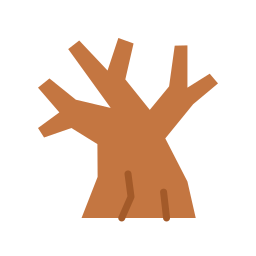arbre sec Icône