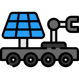 Mars rover icon