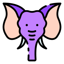 l'éléphant Icône