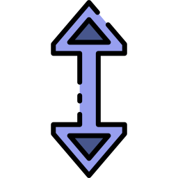 verticale icona