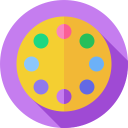 Color palette icon