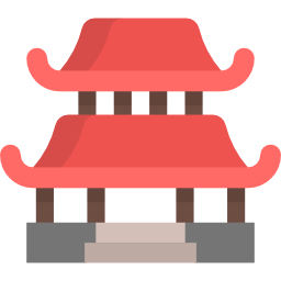 Китайский дом иконка