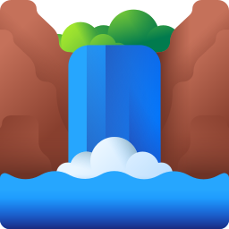 wasserfälle icon