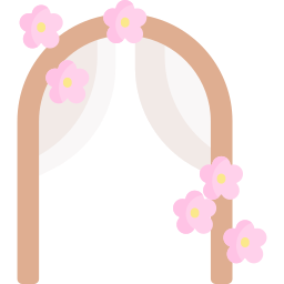 arco de boda icono