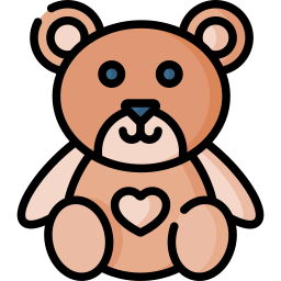 Teddy bear icon