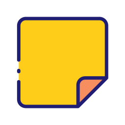 Sticky note icon