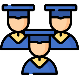 graduación icono