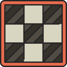 tablero de ajedrez icono