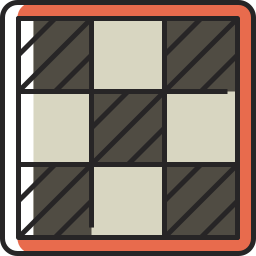 tabuleiro de xadrez Ícone