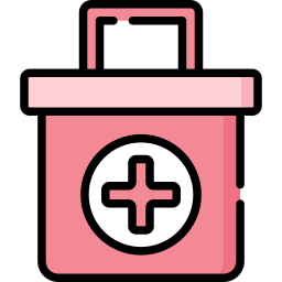 Medical kit icon