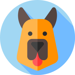 German shepherd icon