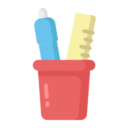 Pencil case icon