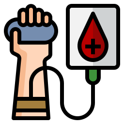 bloed extractie icoon