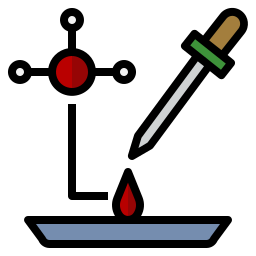 analisi del sangue icona