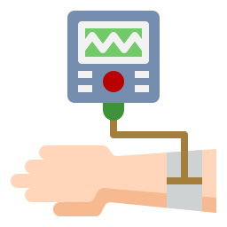 Blood pressure gauge icon