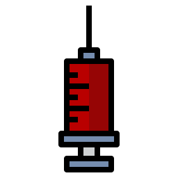 Syringe needle icon