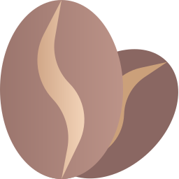 Coffee bean icon