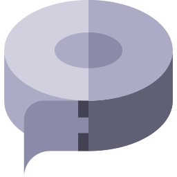 Adhesive tape icon