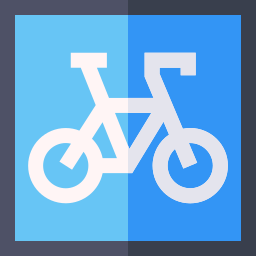 自転車専用車線 icon