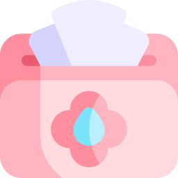 Wet wipes icon