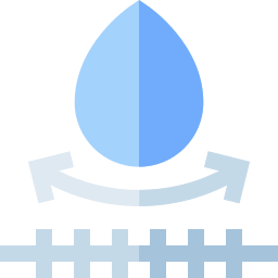 Waterproof fabric icon