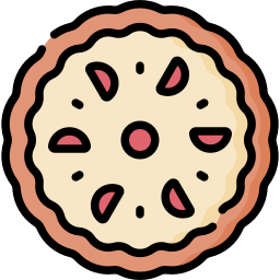 Пирог с заварным кремом иконка
