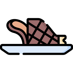 Ham leg icon