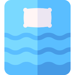 Water mattress icon