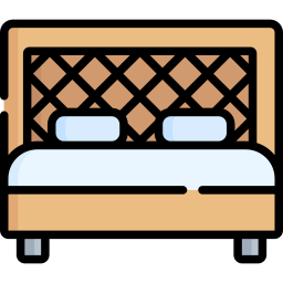 Double bed icon