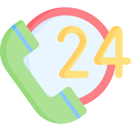 24 stunden support icon