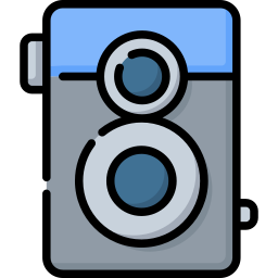 Two lens camera icon