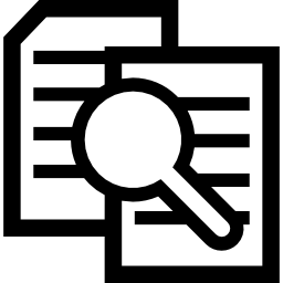 Searching file interface symbol icon