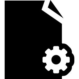 configuración de archivo icono