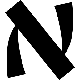 logotipo de forma de letra icono