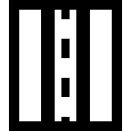 símbolo de la carretera icono