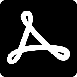 adobe reader-logo icoon