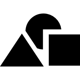 기하학적 모양 그룹 icon
