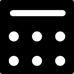 pieza de dominó icono