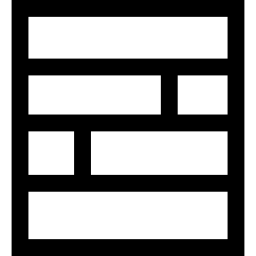 cegły wzór kwadratowy symbol interfejsu przycisku ikona