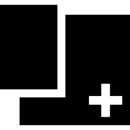 knop rechthoekige vorm toevoegen icoon