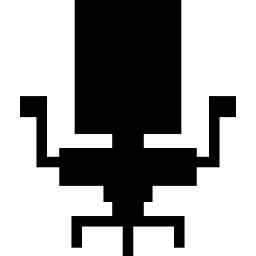 Chair shape icon