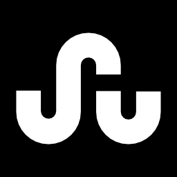 stuit op vierkant logo icoon