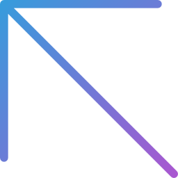 Diagonal arrow icon