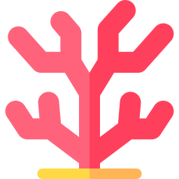 Coral reef icon