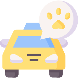 taxi per animali domestici icona