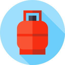 Gas cylinder icon