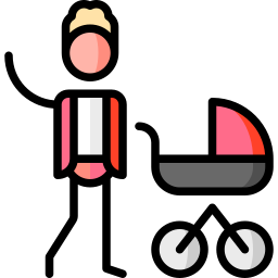 kinderwagen icon