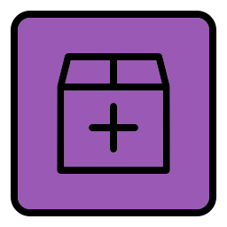 Package box icon