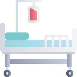 Hospital bed icon